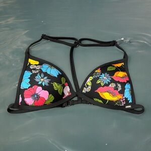 Victoria’s Secret Pink floral bikini top